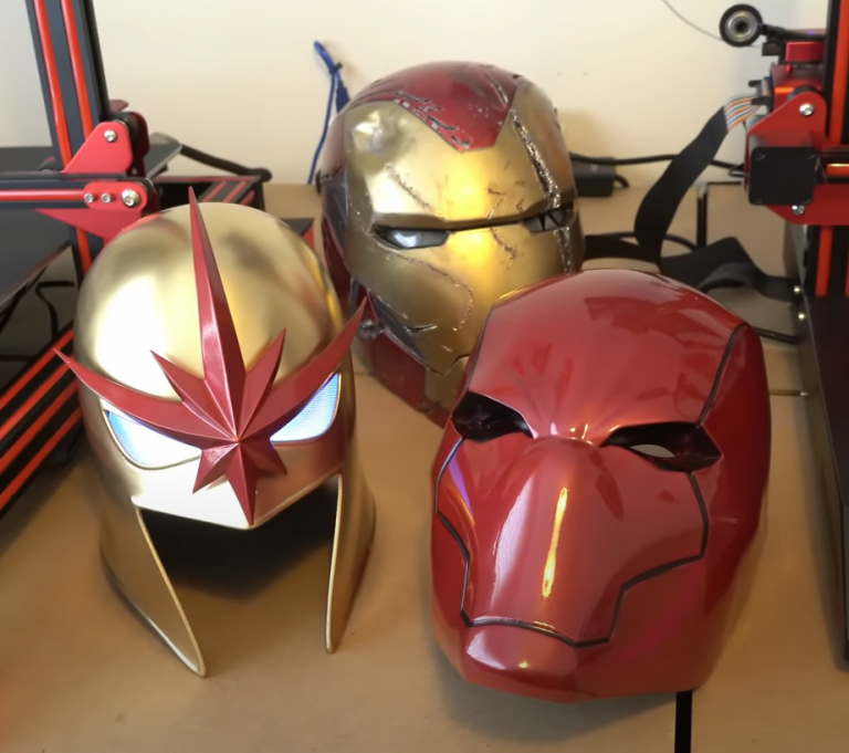 3d printed cosplay helmets