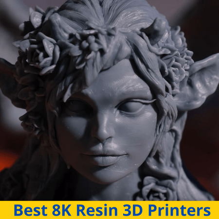 resin 3d printed fairy head