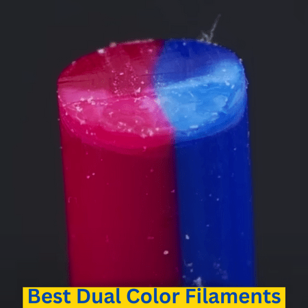 blue and pink dual color filament